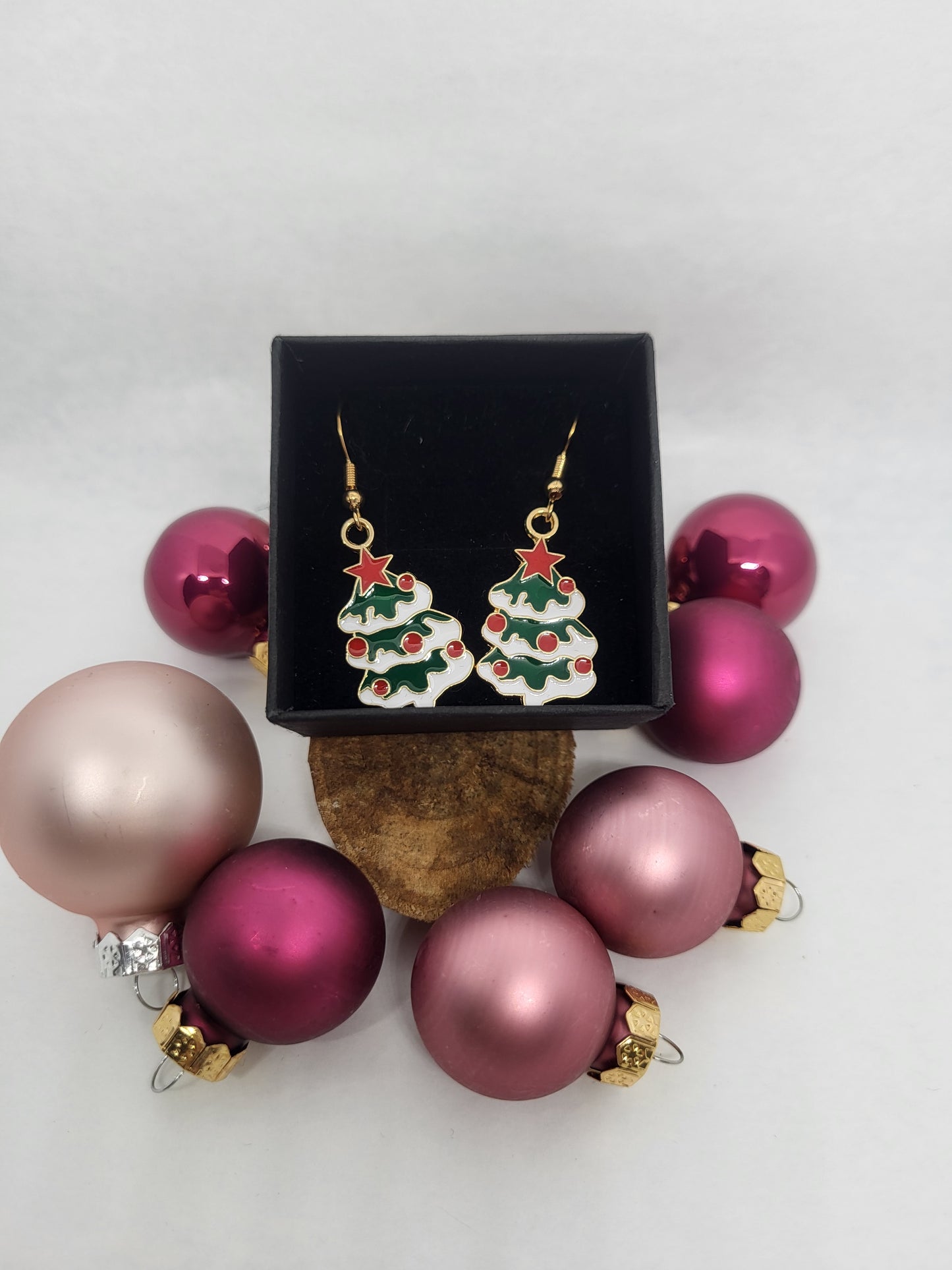 Ohringe Weihnachtsmotiv