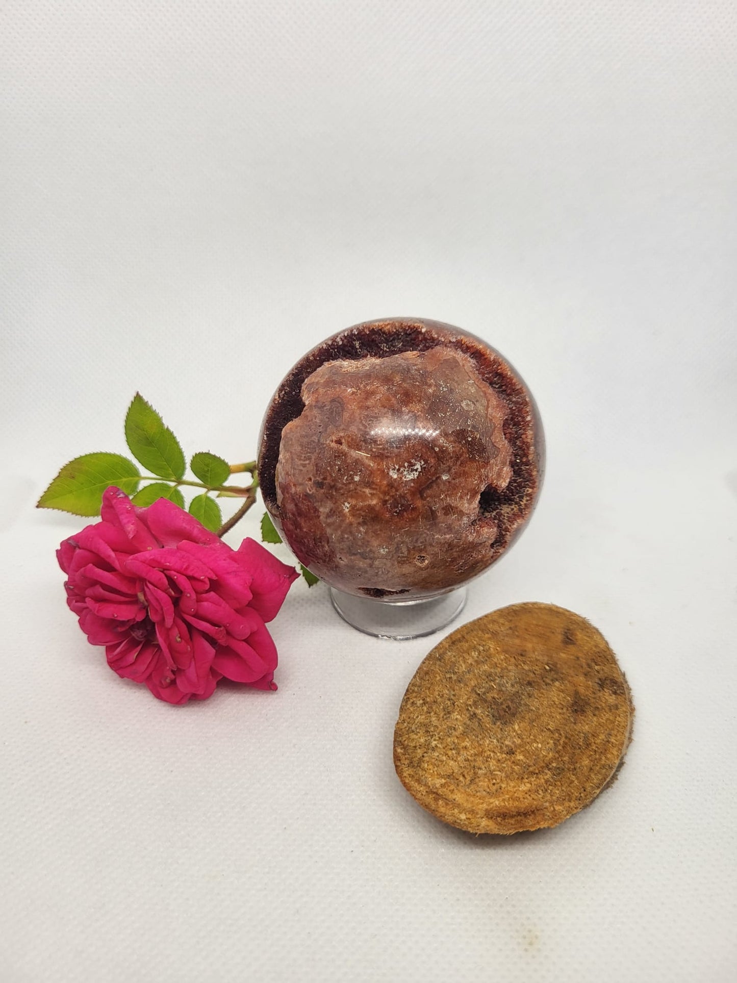 Red Druzy Sphalerit