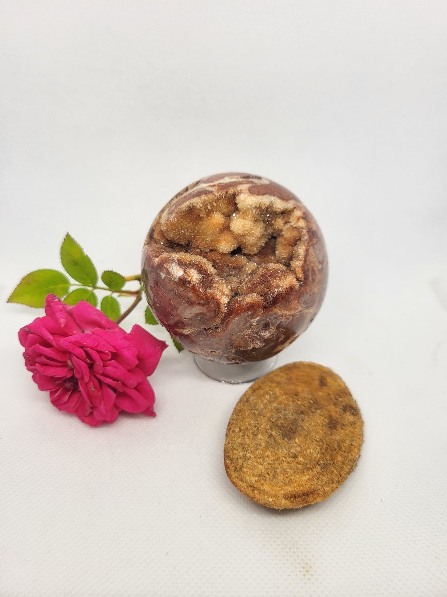 Red Druzy Sphalerit