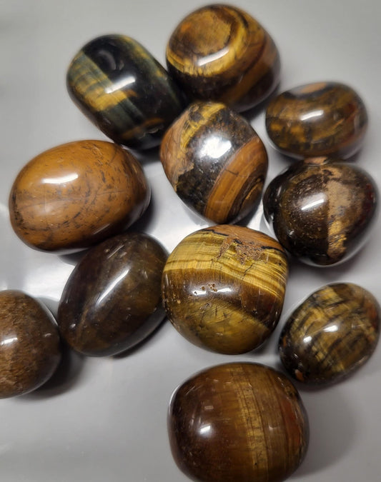 Tiger Eye Trommelstein