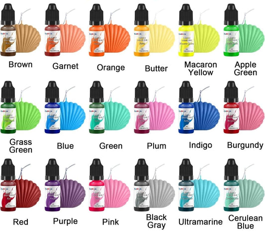 Kerzen Farben