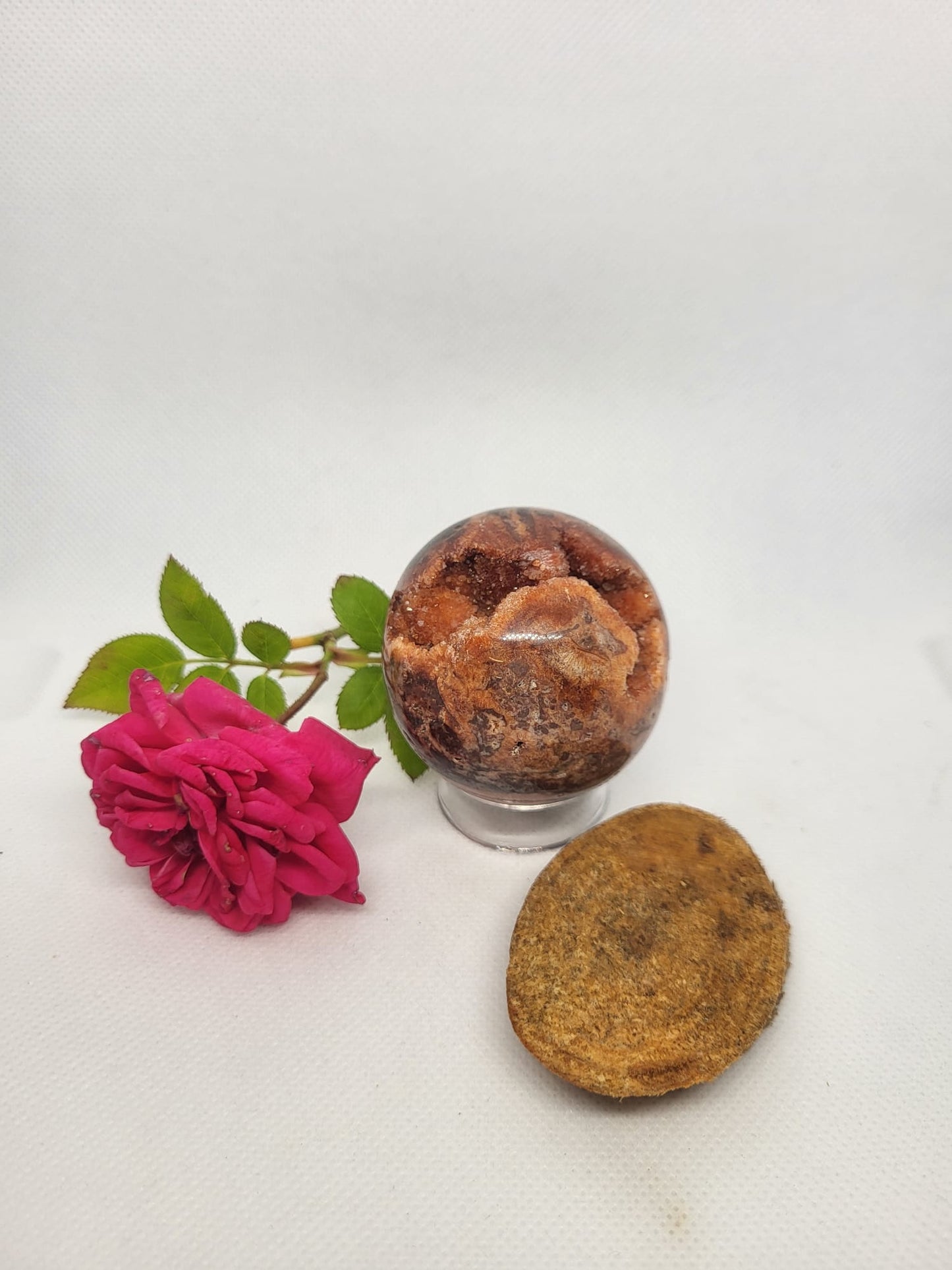 Red Druzy Sphalerit
