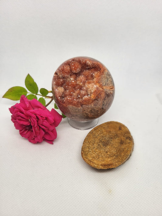 Red Druzy Sphalerit